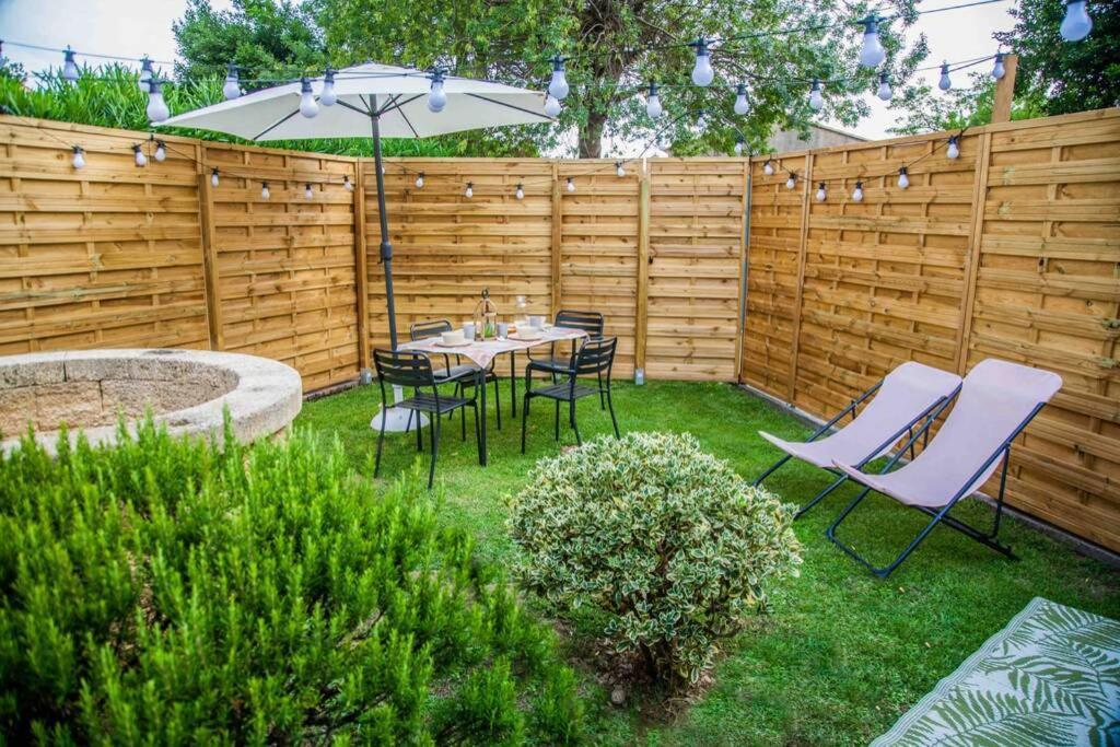Charmant Studio/T2 Au Calme Avec Jardin Et Parking Фо-сюр-Мер Екстер'єр фото